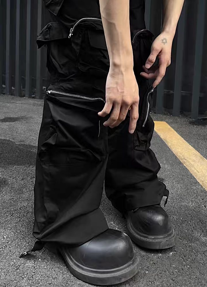MAXDSTR】Multi-pocket design street style cargo pants MD0116 – HI