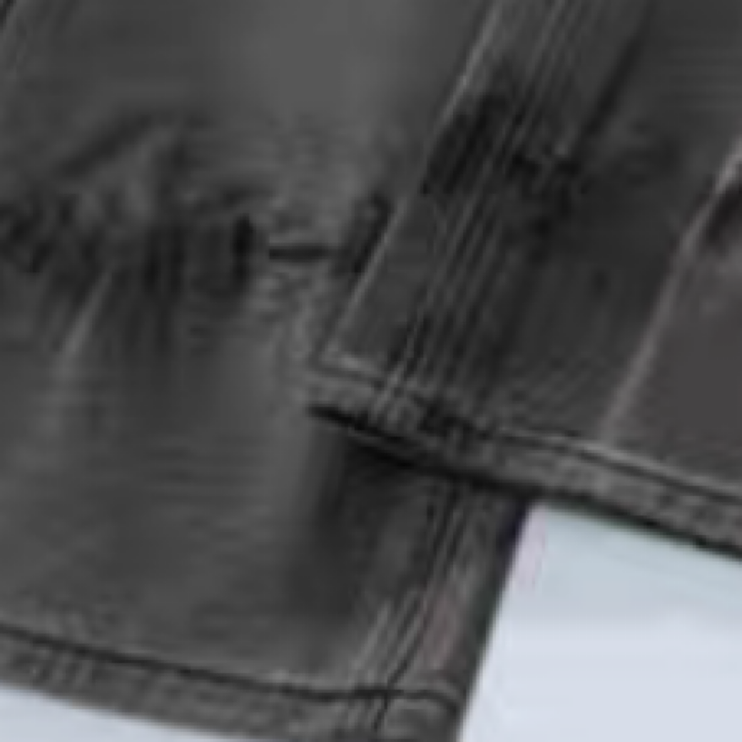[NIUGULU] Dark wash design law line pants NG0028