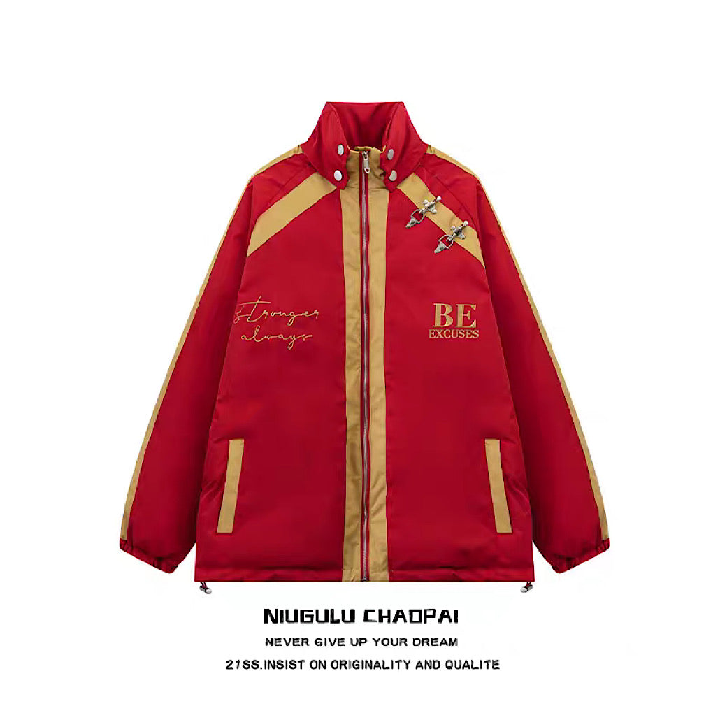 【NIUGULU】Overline design casual style pick jacket  NG0029