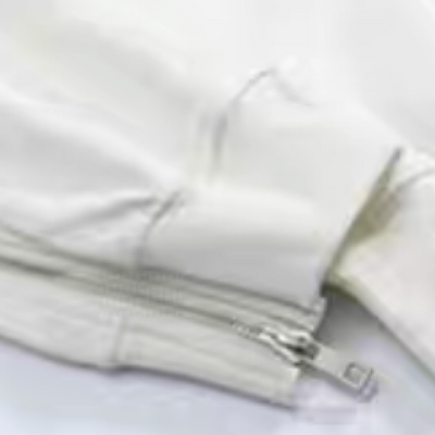 [NIUGULU] Sleeve zip line back initial design sweatshirt NG0030