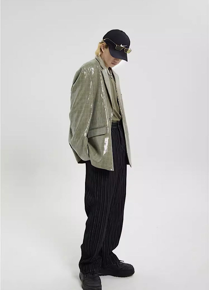 【People Style】Sparkling random color high road modeless jacket  PS0021