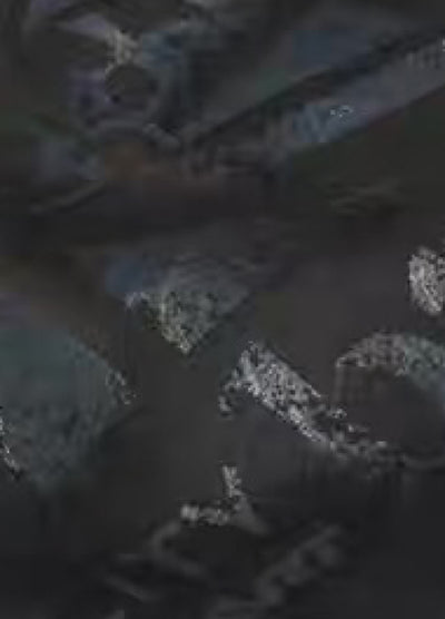 【TR BRUSHSHIFT】Glossy front design sleeve stock black color fur hoodie jacket  TB0072