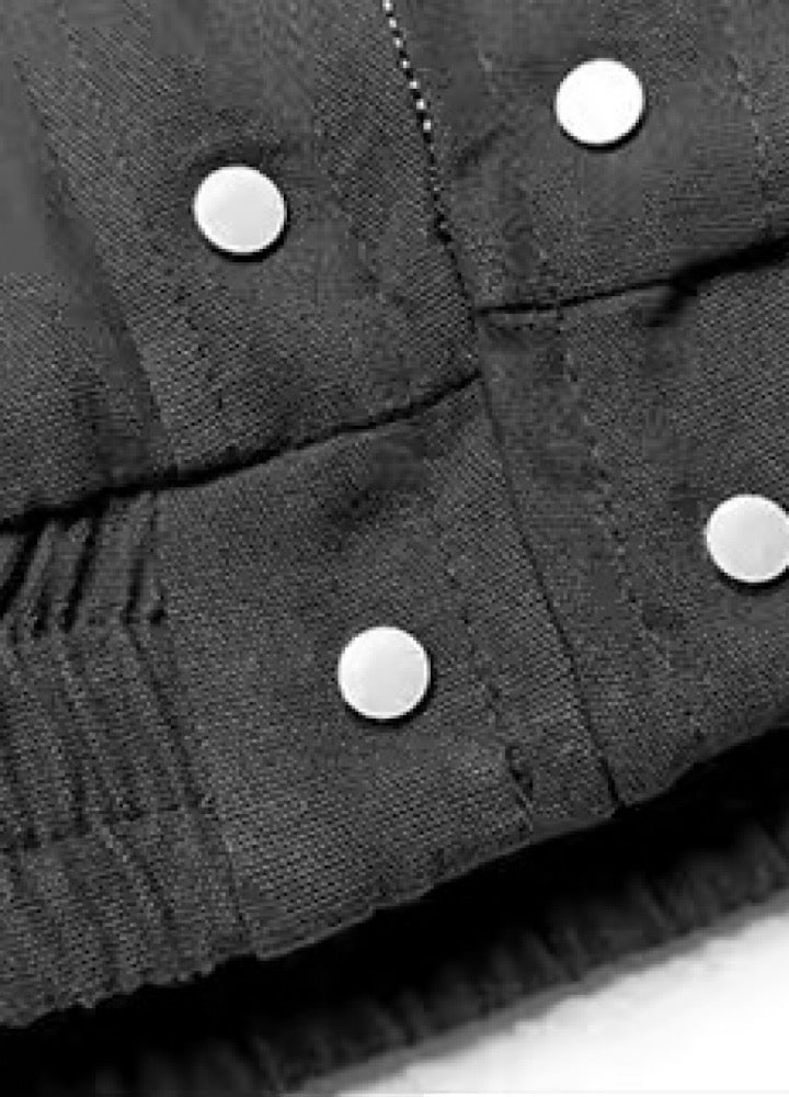 【TR BRUSHSHIFT】Simple multi-line design ribbed fur hoodie jacket  TB0075