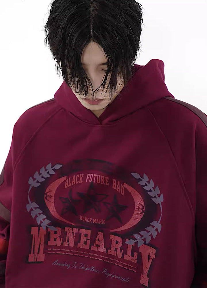 [MR nearly] Full remake Borderline Ness front logo design hoodie MR0051
