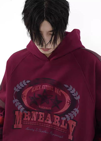 [MR nearly] Full remake Borderline Ness front logo design hoodie MR0051