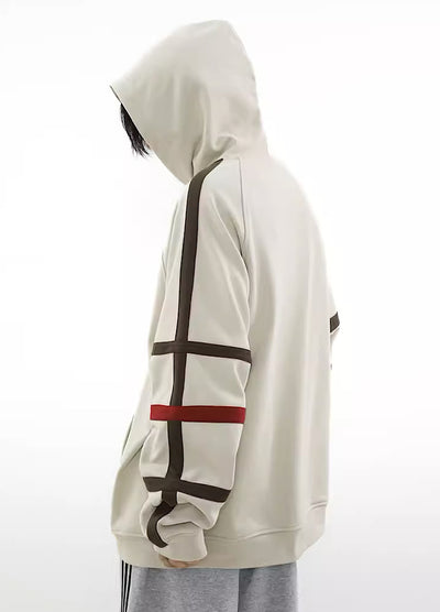 【MR nearly】Full remake Borderline Ness front logo design hoodie  MR0051