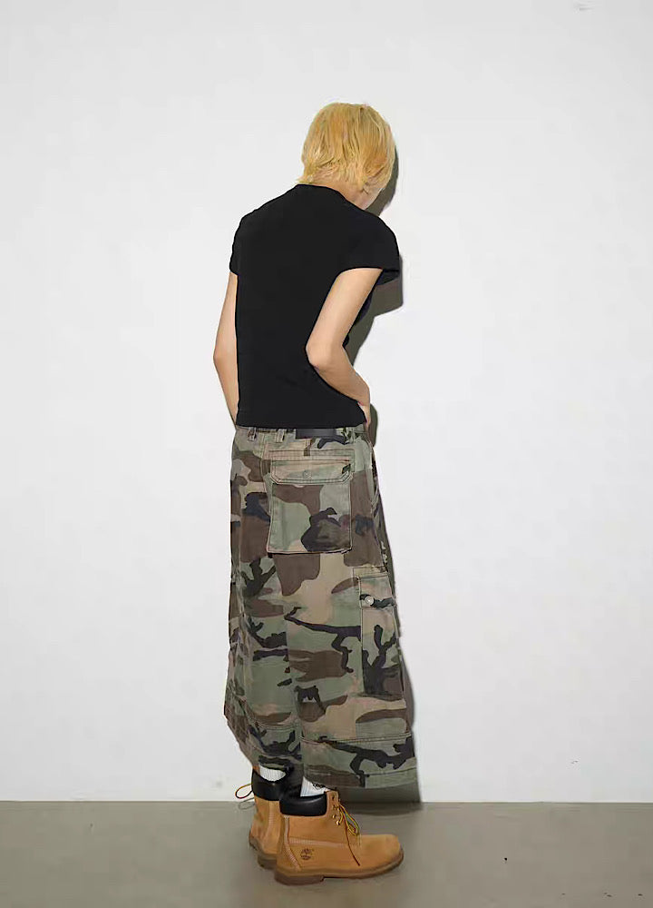 【MICHINNYON】Front snake design y2k style short sleeve tight T-shirt  MY0045