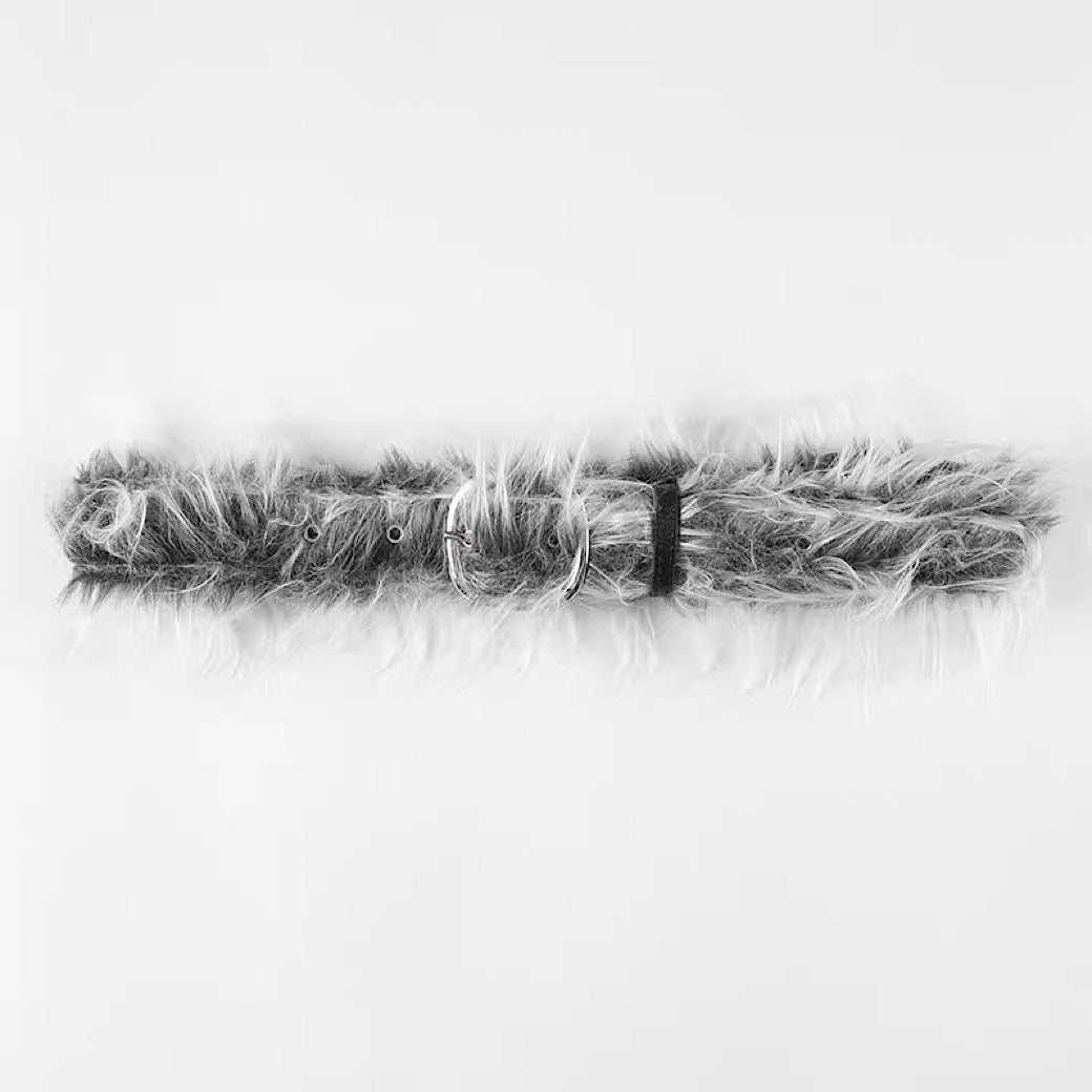 【12/3新作】 Full fur design multi-style belt  HL3213
