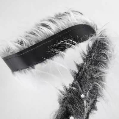 【12/3新作】 Full fur design multi-style belt  HL3213