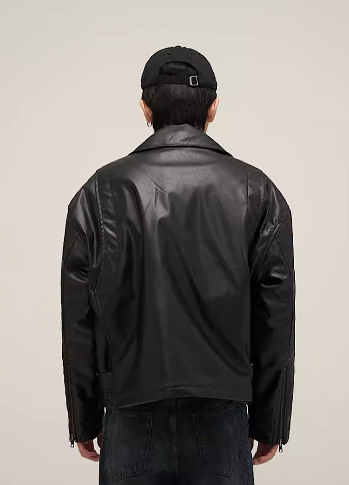 Riders form design silhouette leather jacket HL2978 – HI-LANDER