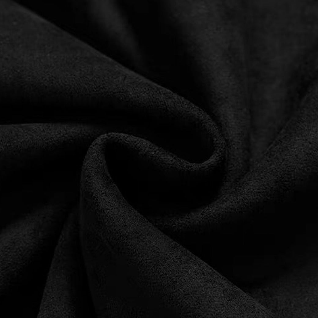 【12/3新作】 Simple design reversible fur style wide hoodie jacket  HL3217