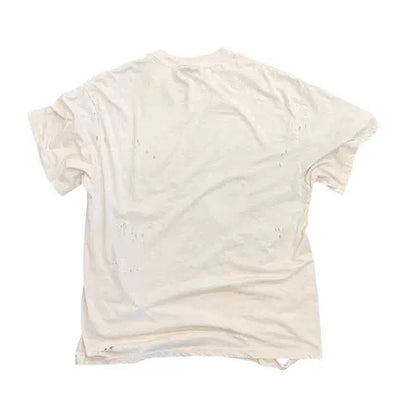 【9/5新作】Muted base moonlight front design short sleeve T-shirt  HL3196