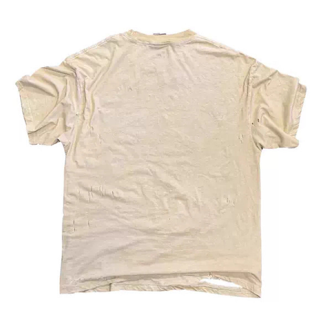 【9/5新作】Muted base moonlight front design short sleeve T-shirt  HL3196