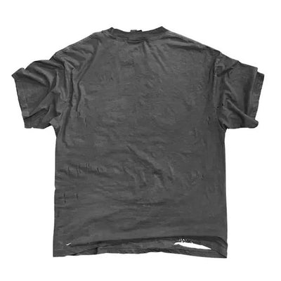 【9/5新作】Muted base moonlight front design short sleeve T-shirt  HL3196