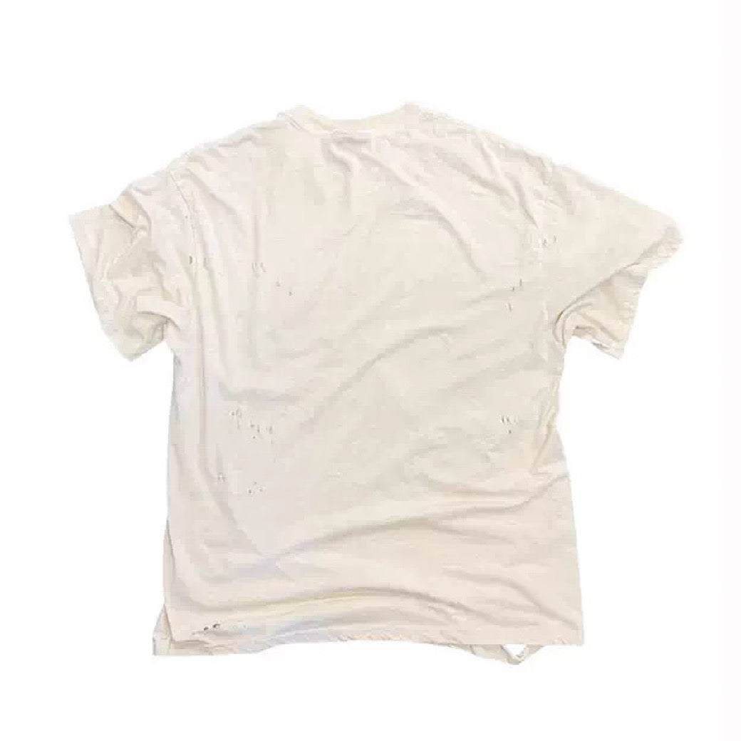 【9/5新作】Necklace print design muted color short sleeve T-shirt  HL3197