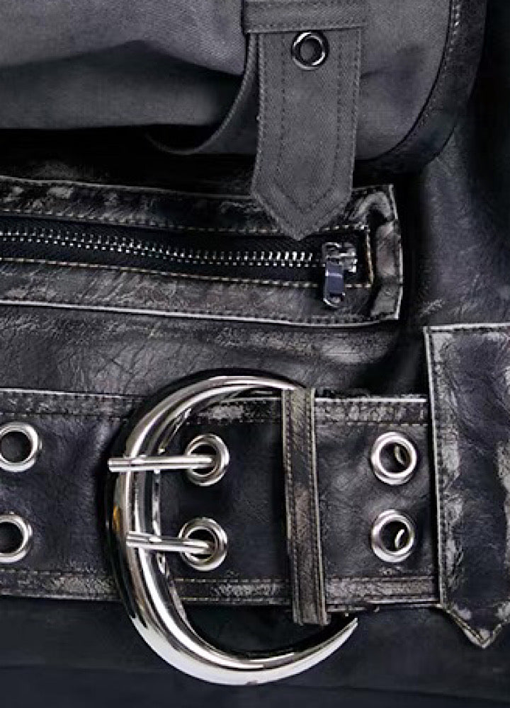 【9/5新作】Front vintage design shoulder belt bag  HL3198