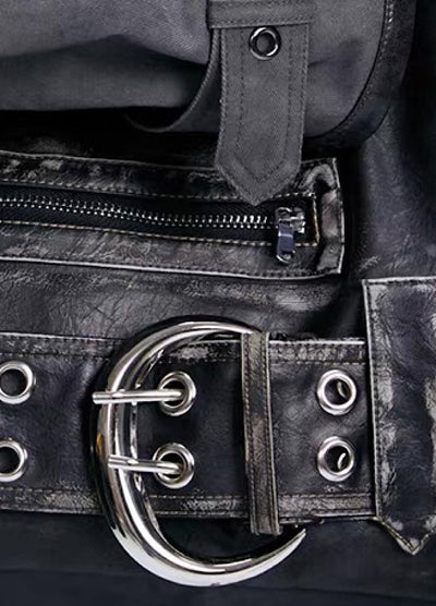 【9/5新作】Front vintage design shoulder belt bag  HL3198
