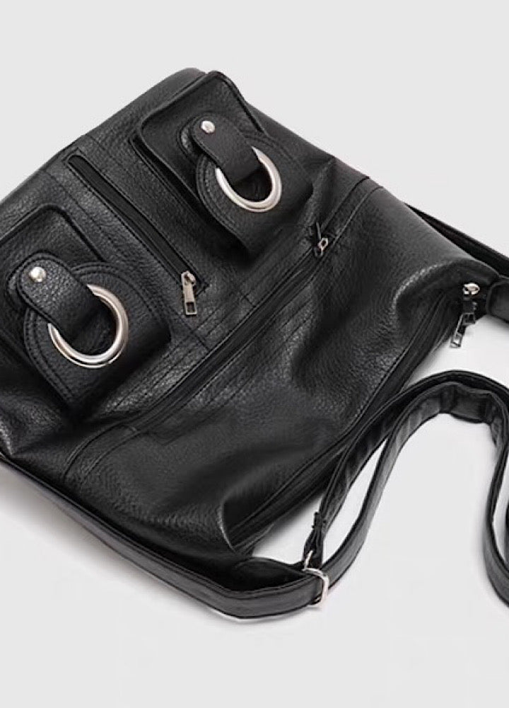【9/5新作】2-way style shoulder and backpack synthetic leather design bag  HL3199