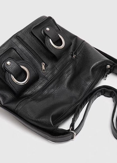 【9/5新作】2-way style shoulder and backpack synthetic leather design bag  HL3199