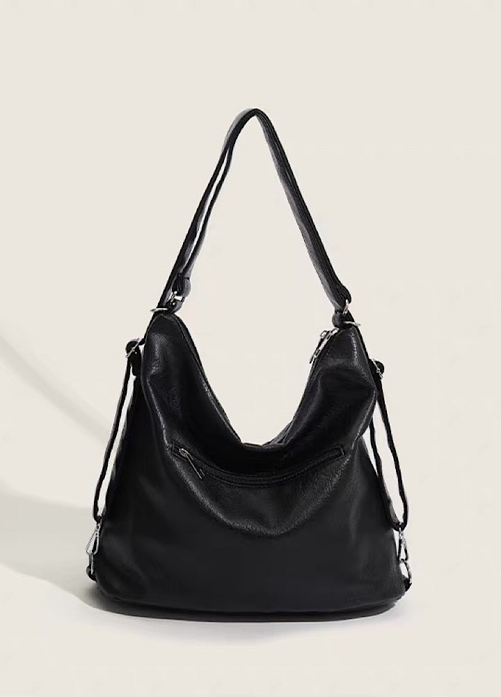 【9/5新作】2-way style shoulder and backpack synthetic leather design bag  HL3199