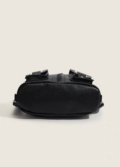 【9/5新作】2-way style shoulder and backpack synthetic leather design bag  HL3199
