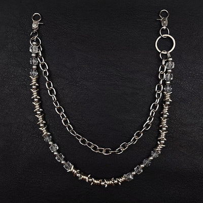 【9/5新作】Double chain design iron bar style wallet chain  HL3203