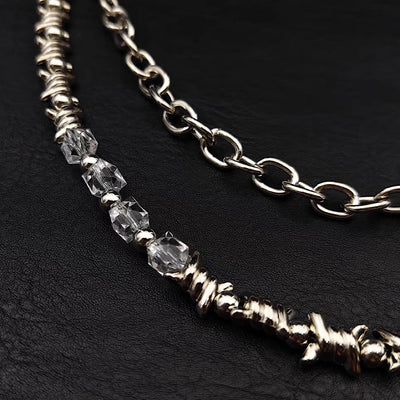 【9/5新作】Double chain design iron bar style wallet chain  HL3203