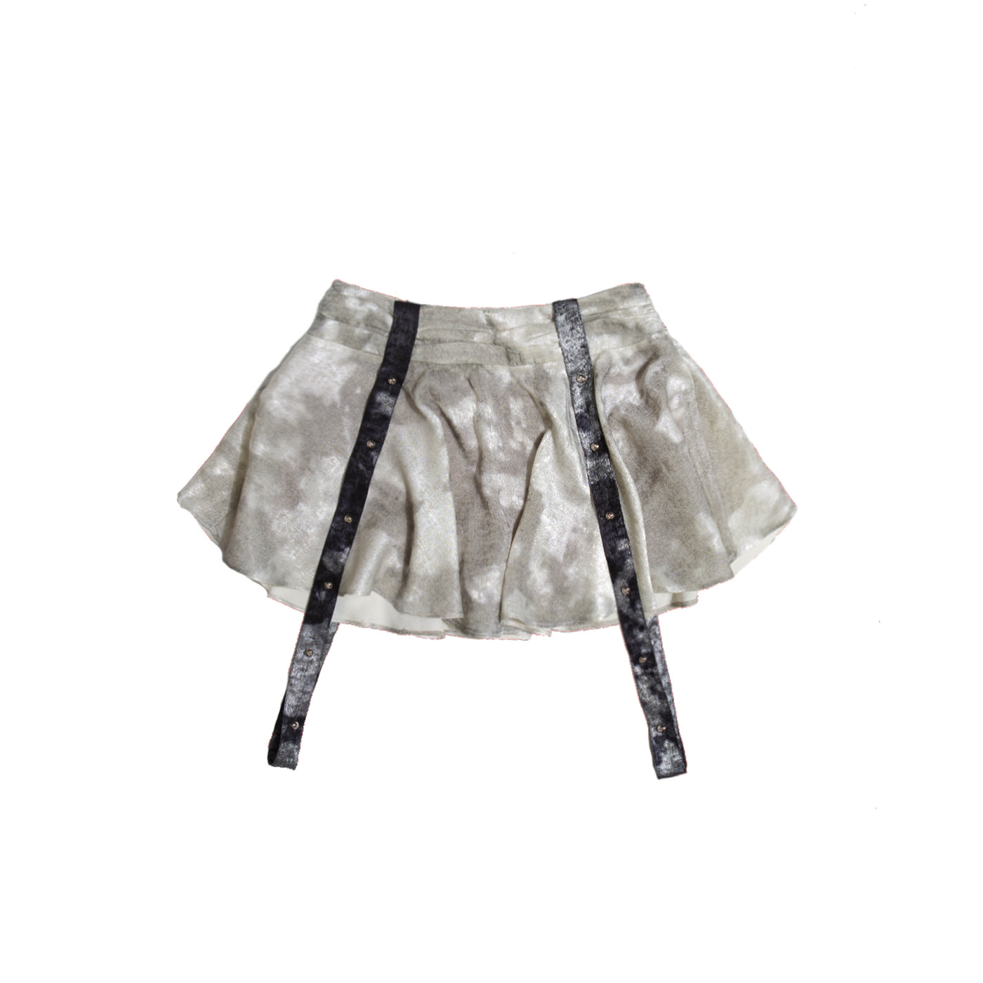 【ARIADNAw】Double suspender type design frill cut skirt  AD0003