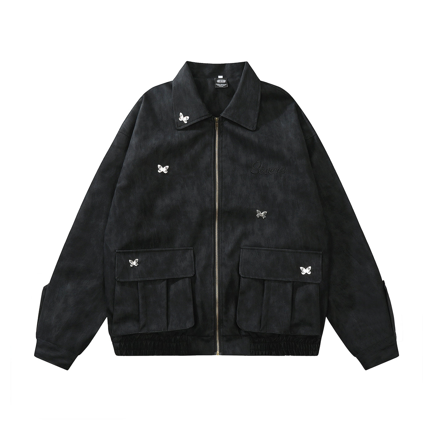 Tight silhouette style orb pocket design jacket  HL3022