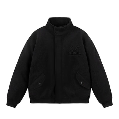 [MR nearly] Simple normless silhouette one patch jacket MR0050
