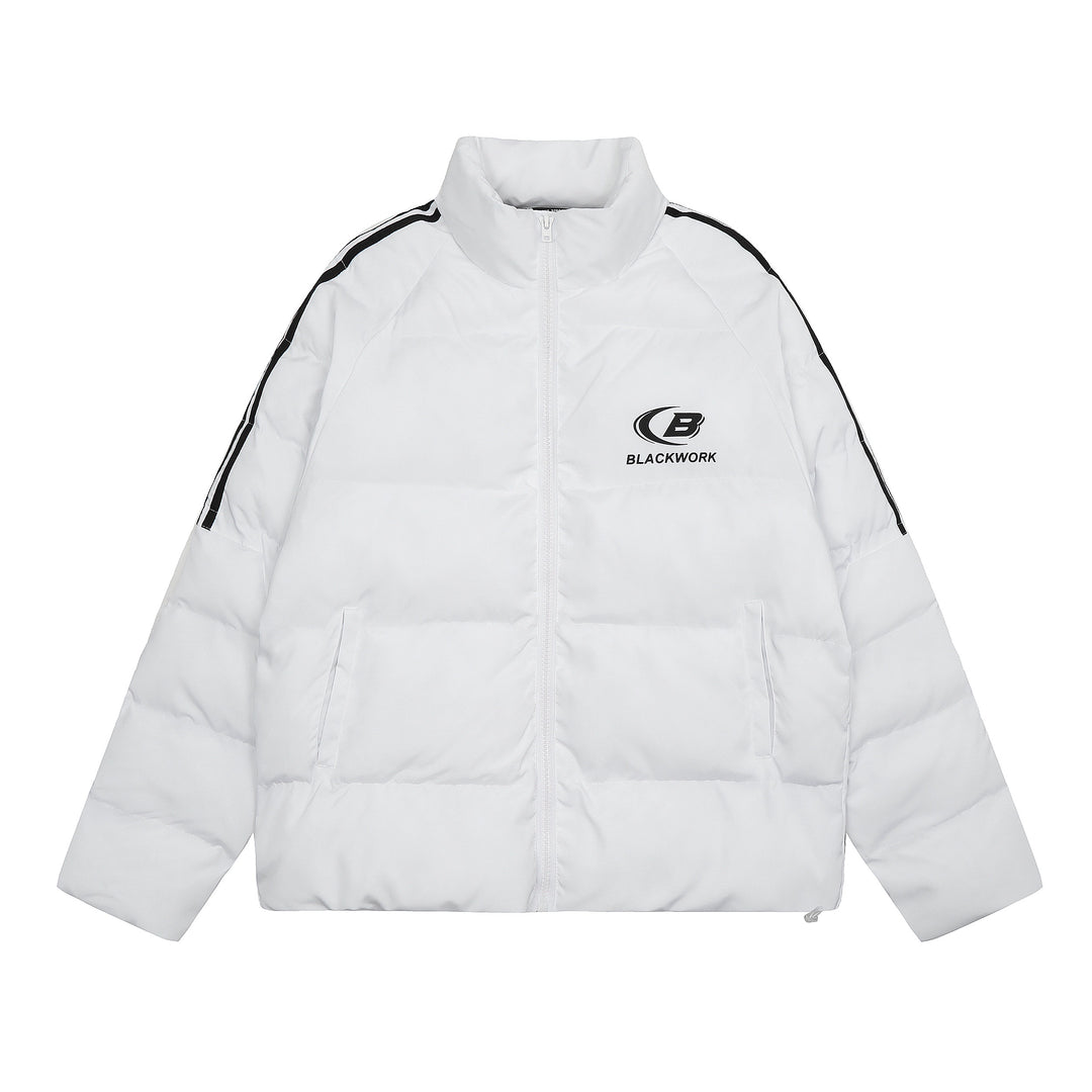 お*ん様 off-white ダウン Take off】Thick three-dimensional design down monotone