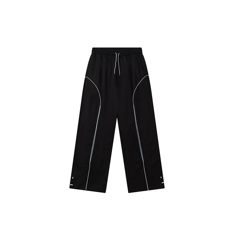 Rayohopp] Overall sharp line design simple balloon pants