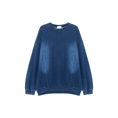 【CUIBUJU】Gradient wash vintage style denim setup  CB0026