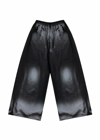 【10/4新作】Random monotone wash wide straight silhouette sweatpants  HL3209