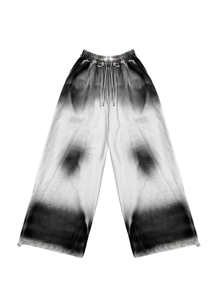 【10/4新作】Random monotone wash wide straight silhouette sweatpants  HL3209