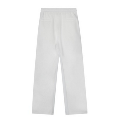 【F383】Sideline sports wide leg drape pants  FT0035