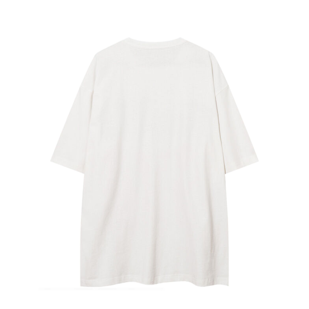 【VEG Dream】Letter print chain short-sleeved T-shirt VD0183