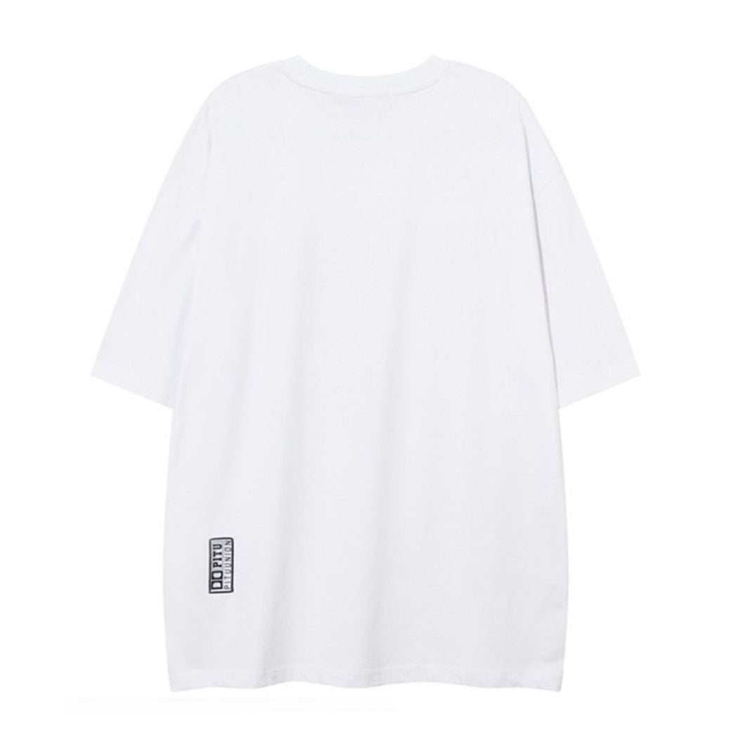 【VEG Dream】Pentagram graphic print short-sleeved T-shirt VD0170