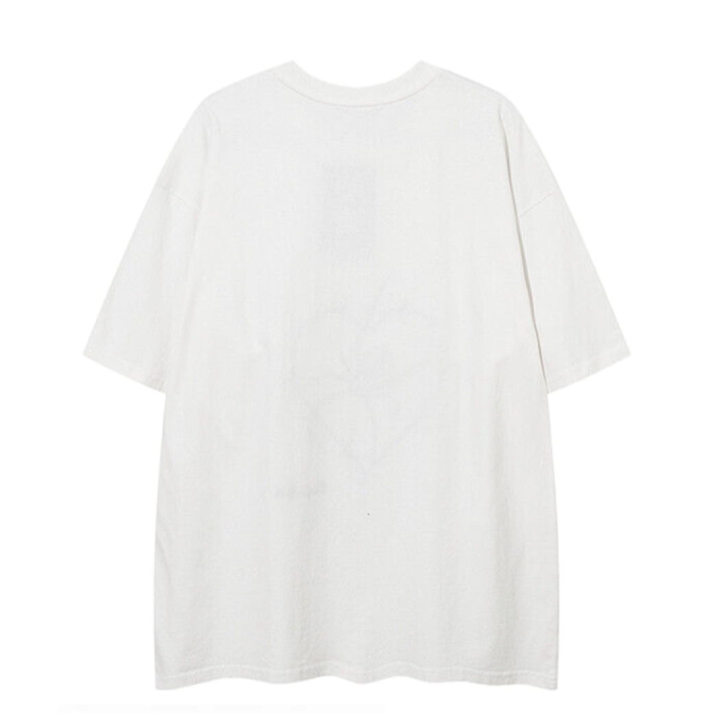 【VEG Dream】Heart patch spider short-sleeved T-shirt  VD0197