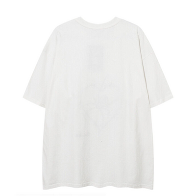[VEG Dream] Heart patch spider short-sleeved T-shirt VD0197