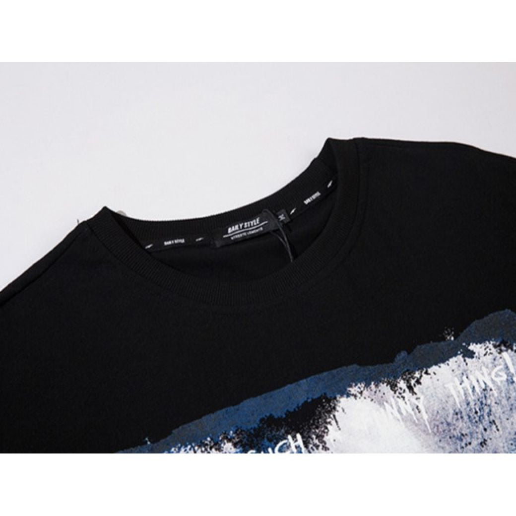 【VEG Dream】Girl print loose short sleeve T-shirt  VD0190