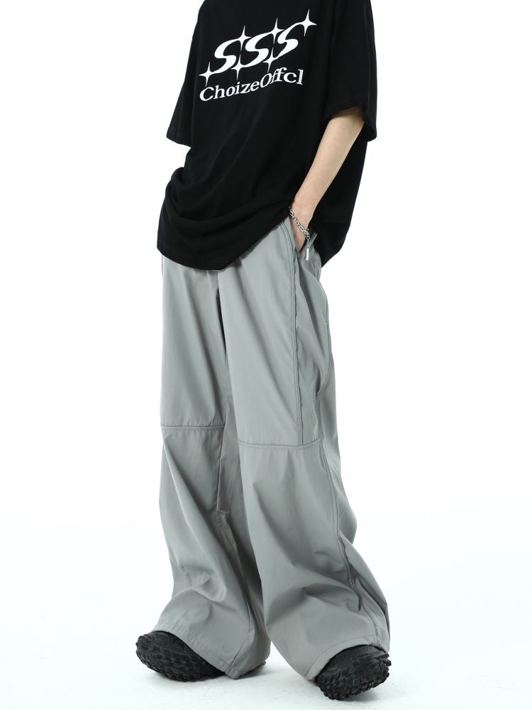 [MAXDSTR] Solid color casual loose wide pants MD0068