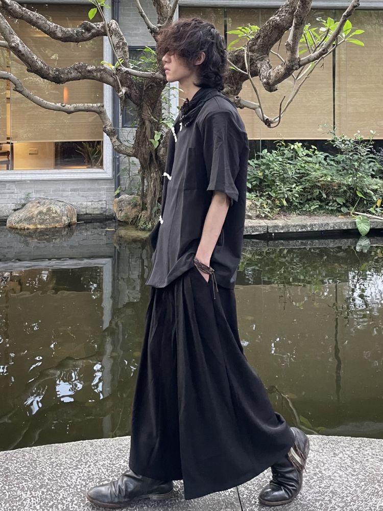 Sleeping] Hakama design loose casual culottes SL0007 – HI-LANDER
