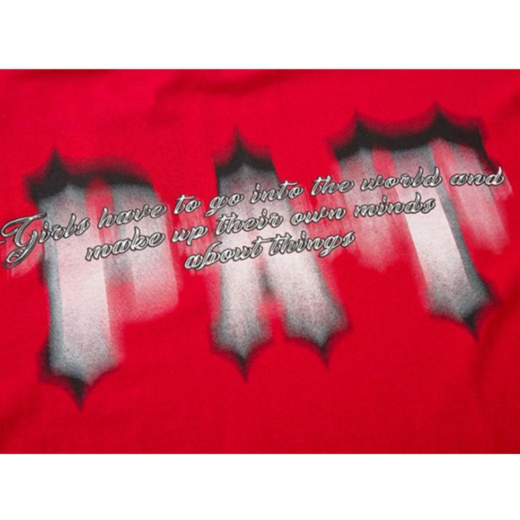 【VEG Dream】Street Graffiti Letter Print Short Sleeve T-shirt VD0172