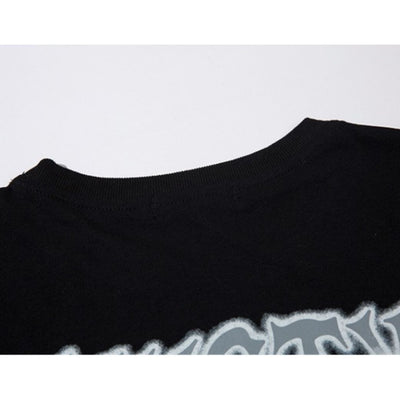 【VEG Dream】Vintage print loose short-sleeved T-shirt  VD0191