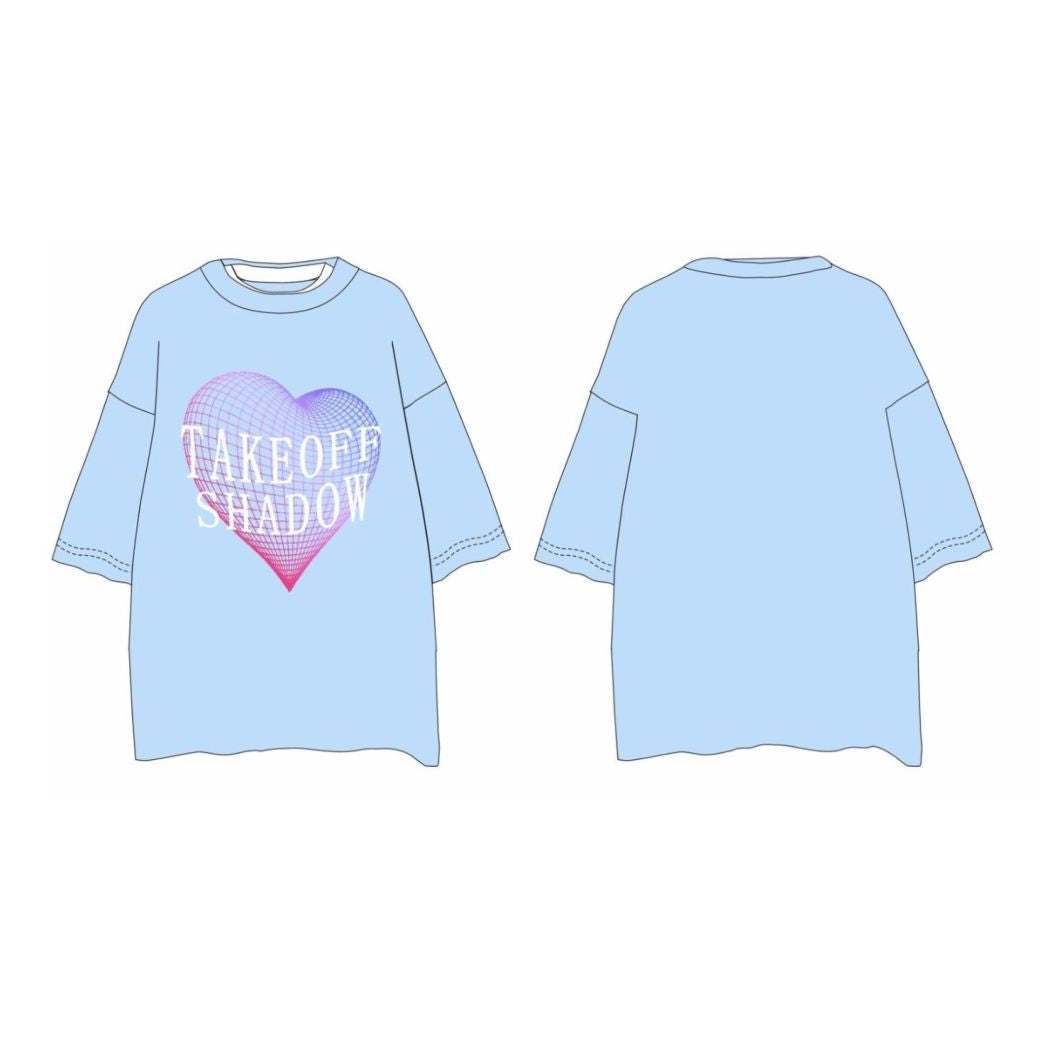 [Take off] Reversible design oversized T-shirt TO0011