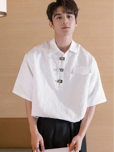 [CHICERRO] Chinese style high-end design shirt CR0007