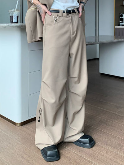 【CUIBUJU】High-end design hooded jacket & pants setup  CB0017