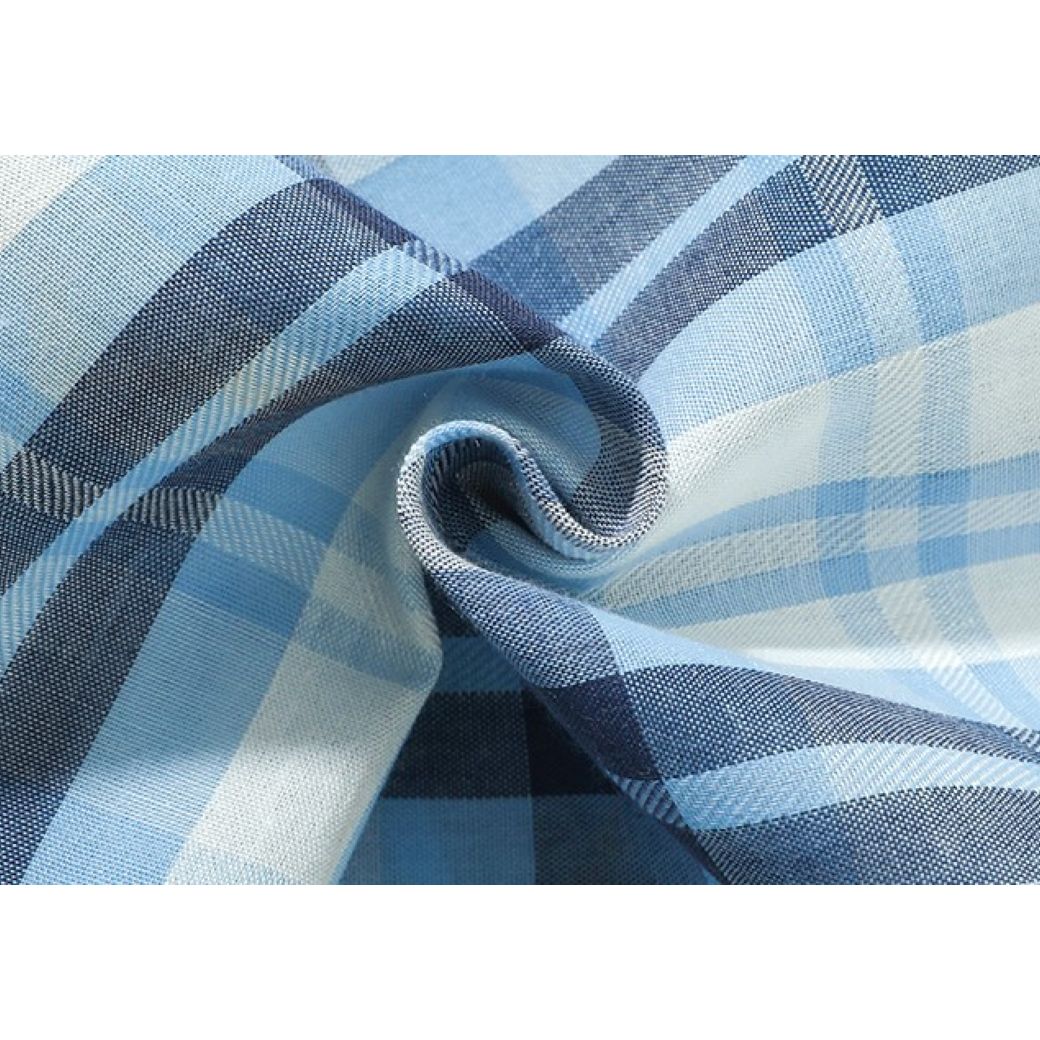 [CHICERRO] High end design check pattern long-sleeved shirt CR0001