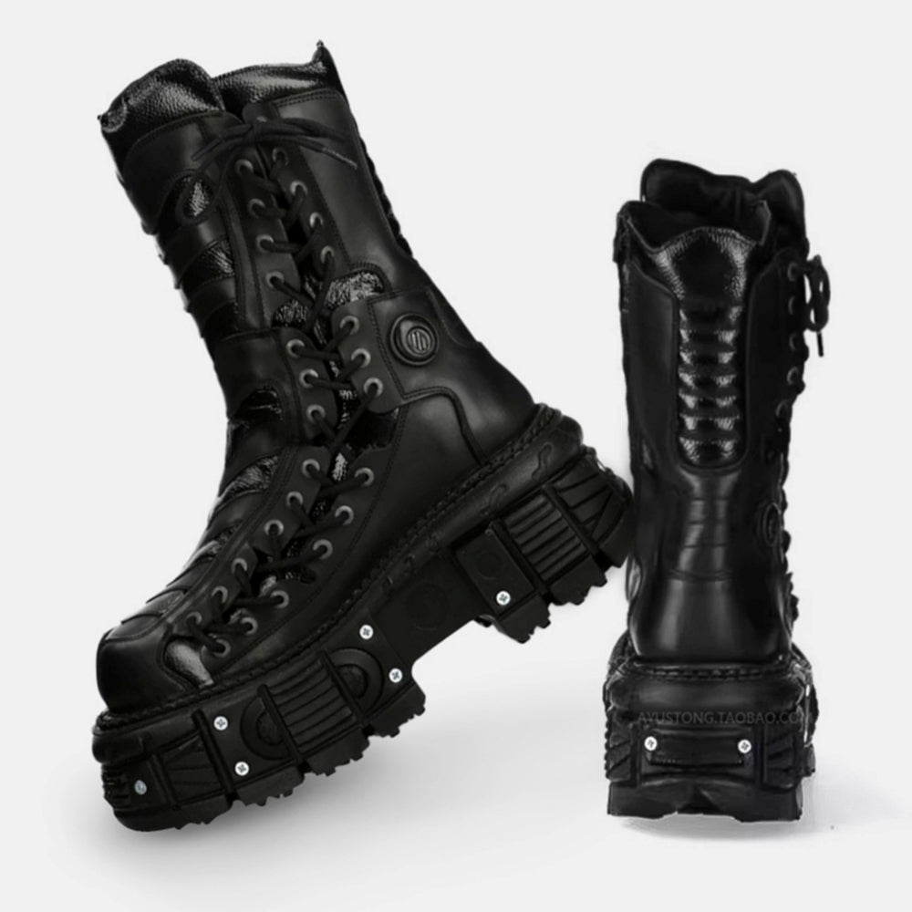 【2/3新作】High-class fashion gothic design boots  HL3121